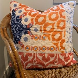 Anthropologie Euro Shams, Set of Three,  25 x 25
